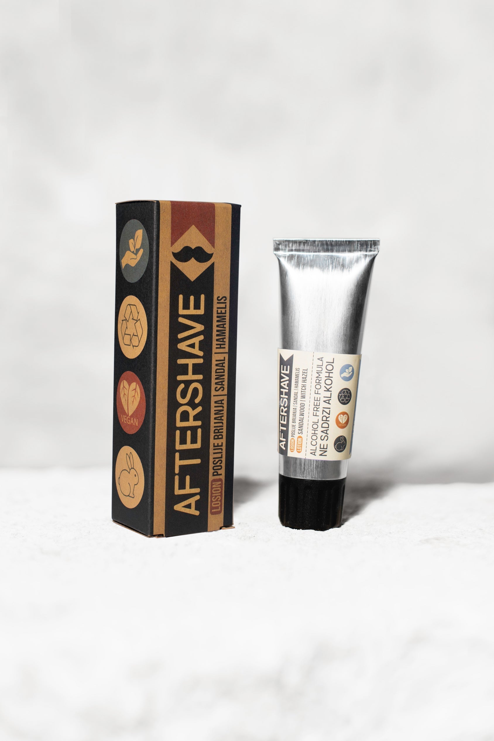 SAUPONOTEKA: Shaving lotion Indian sandalwood, witch hazel extract