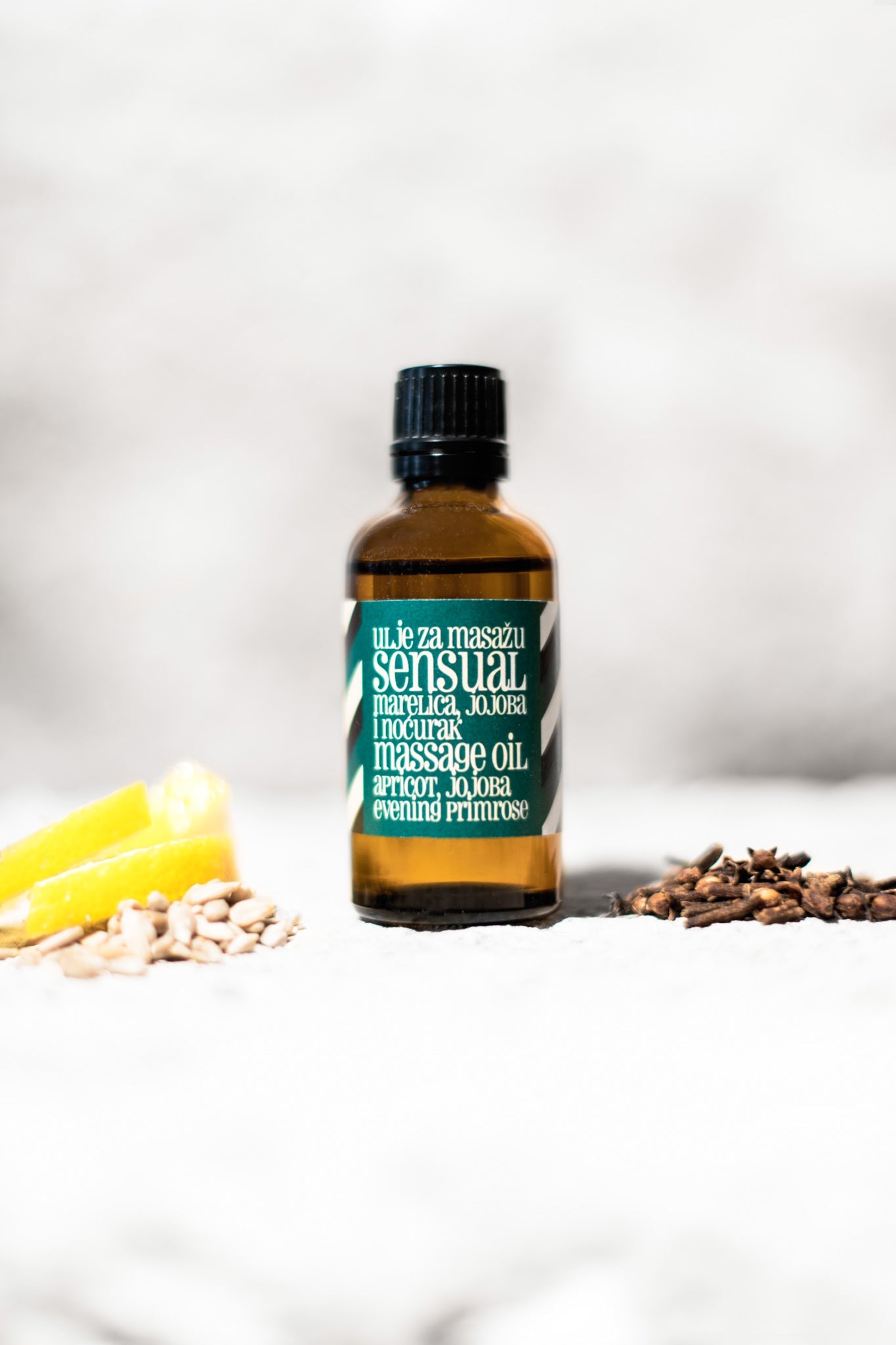 Massage oil "Sensual" [apricot kernel and jojoba oils]